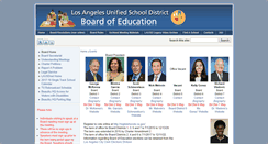Desktop Screenshot of laschoolboard.org